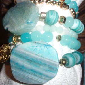 Jeans, Designer Jewelery and Designer Handbags.